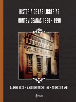 cover image of Historia de la librerías montevideanas